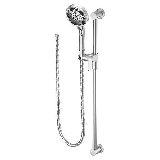 Moen 3670EP  1.75GPM Multi-Function Hand Shower Package Inclds Slide Bar and Hose