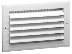 Hart & Cooley A611-MS 12x6 Aluminum Curved Blade Supply Registers White