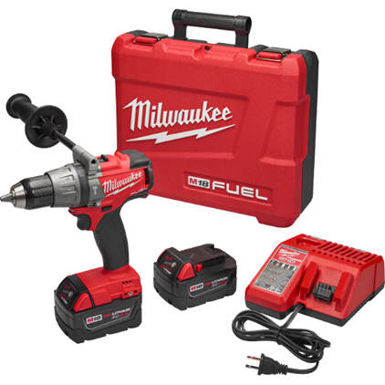 Milwaukee 2704-22 M18 Fuel Hammer Drill/Driver Kit