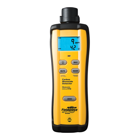 Fieldpiece SCM4 Carbon Monoxide (CO) Detector