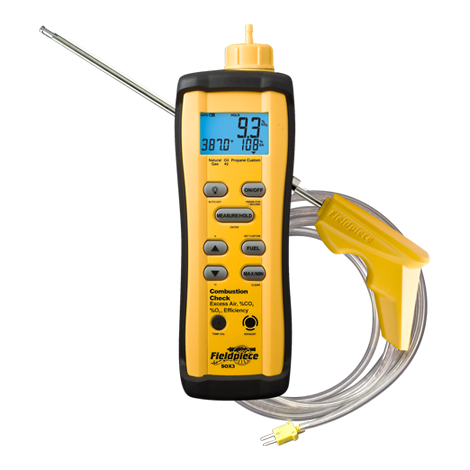 Fieldpiece SOX3 Combustion Checker w/ AutoPump