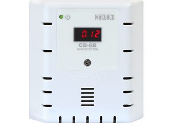 Macurco CD-6B 6-Series CO2 Carbon Dioxide Fixed Gas Detector & Controller w/ Auto  Calibration White Housing