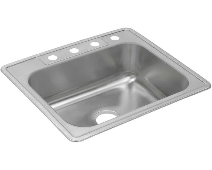 Dayton Drop In Stainless Steel Single Bowl Sink DXR2522