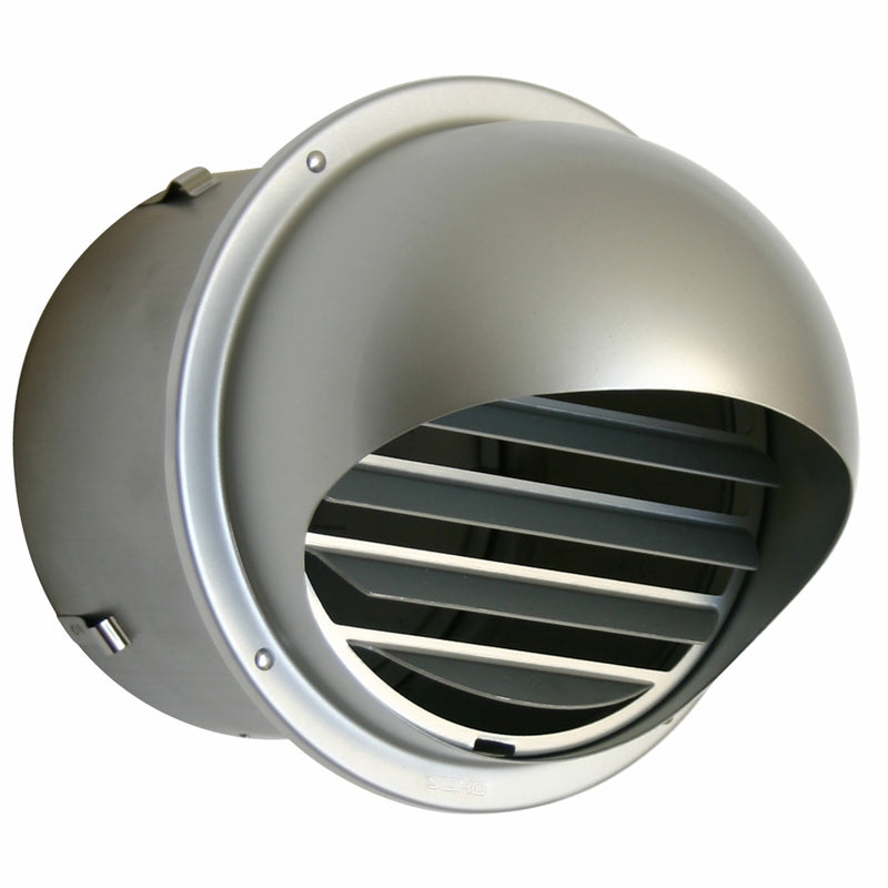 Seiho SFZC-4 4" Aluminum Dryer Vent Cap w/ Backdraft Damper